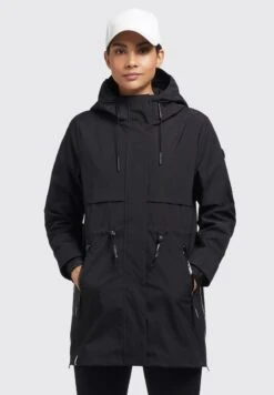 Khujo ZONI - Parka - Schwarz -Khujo bf95dc30c3f94c4d9dae19ee4015cf99