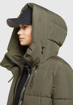 Khujo SOULANI2 - Wintermantel - Khaki Grün -Khujo c684facb7c084758838f00abae947f44