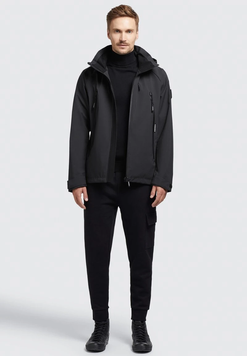 Khujo ADAM - Regenjacke / Wasserabweisende Jacke - Schwarz 4 Khujo ADAM - Regenjacke / Wasserabweisende Jacke - Schwarz – Bild 2