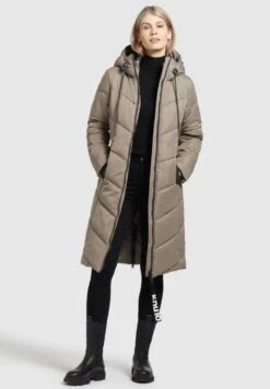 Khujo ARIBAY3 STRUCTURED - Wintermantel - Taupe -Khujo c8a6c9a84d35457b9c67db89375ba9cc