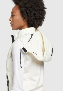 Khujo FABIA SHINY - Weste - Weiß 13 Khujo FABIA SHINY - Weste - Weiß -Khujo cd882ad036144f9b8ba3353cb53c6e9d