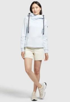 Khujo RHABEA - Kapuzenpullover - Hellblau -Khujo cea2ec641887436ab4404d741526d8f4