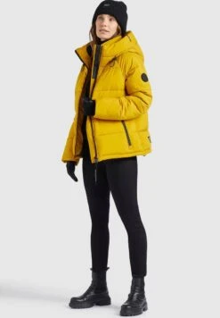 Khujo ISIDORA - Winterjacke - Gelb -Khujo d41c3ed2b0334fd9ae7928fcd66d8515