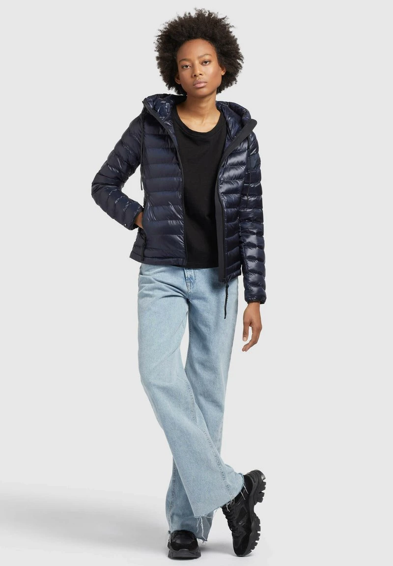 Khujo LOVINA4 SHINY - Winterjacke - Dunkelblau 4 Khujo LOVINA4 SHINY - Winterjacke - Dunkelblau – Bild 2