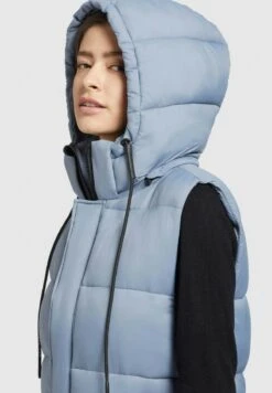 Khujo EDEN MATT - Weste - Hellblau -Khujo e43490da395249f89fc93de98b43997c