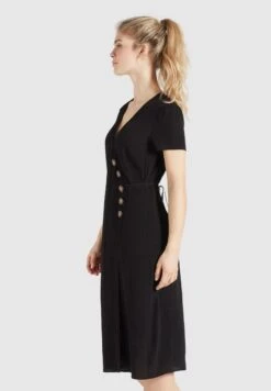 Khujo PORGY - Freizeitkleid - Schwarz -Khujo e624881ade3d4fafaf887f94729f2cbf