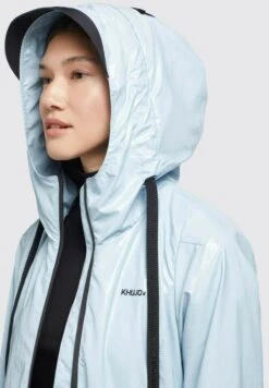 Khujo SOMIA - Regenjacke / Wasserabweisende Jacke - Hellblau -Khujo e773ce1939ae4754ad97a5207dc7008c