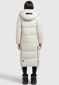 Khujo MELONA SHINY - Wintermantel - Perlweiß -Khujo ea80c207fbdb4083b45404be359de730