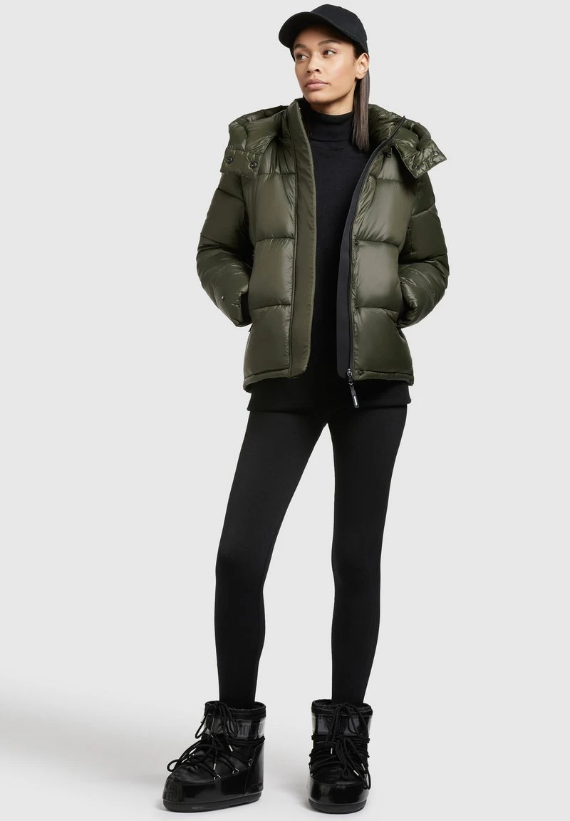 Khujo VALONA SHINY - Winterjacke - Dunkelgrün 4 Khujo VALONA SHINY - Winterjacke - Dunkelgrün – Bild 2