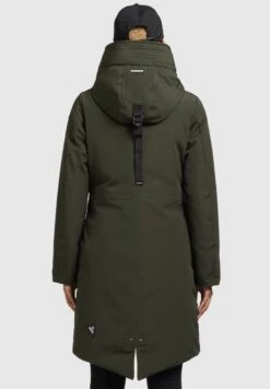 Khujo CHARLYN - Wintermantel - Dunkelgrün -Khujo ec6b382f5b304822ae4d26fbbaa70afb