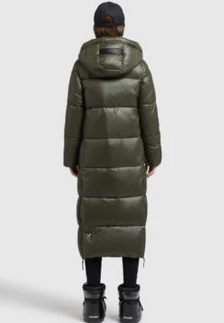 Khujo MELONA SHINY - Wintermantel - Dunkelgrün -Khujo ec7c7c20532c4703b77b91a27e8e43ee