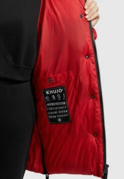 Khujo FRANEE - Wintermantel - Rot -Khujo f40cbc9c4ff3418cb35444d869360cba